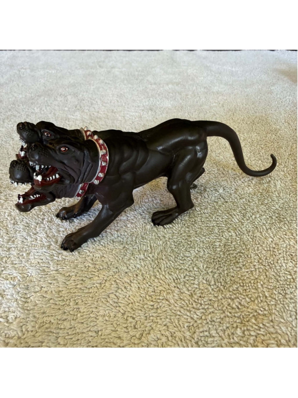 Boys Papo Cerberus Action Figure 3 Headed Dog